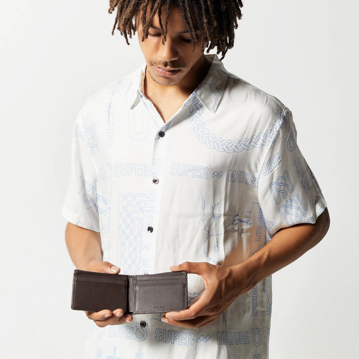 STATUS ANXIETY Jonah Wallet chocolate