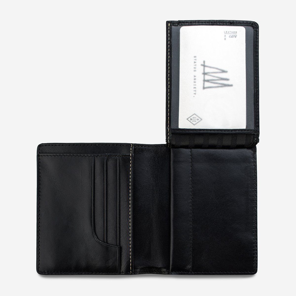 STATUS ANXIETY Nathaniel Wallet black