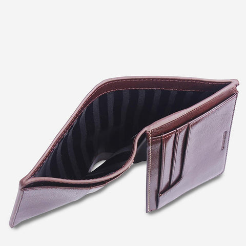 STATUS ANXIETY Nathaniel Wallet chocolate