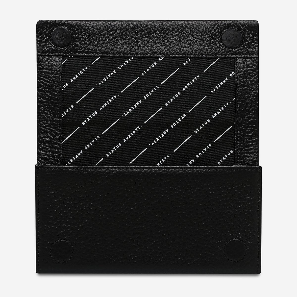 STATUS ANXIETY Nevermind Wallet black