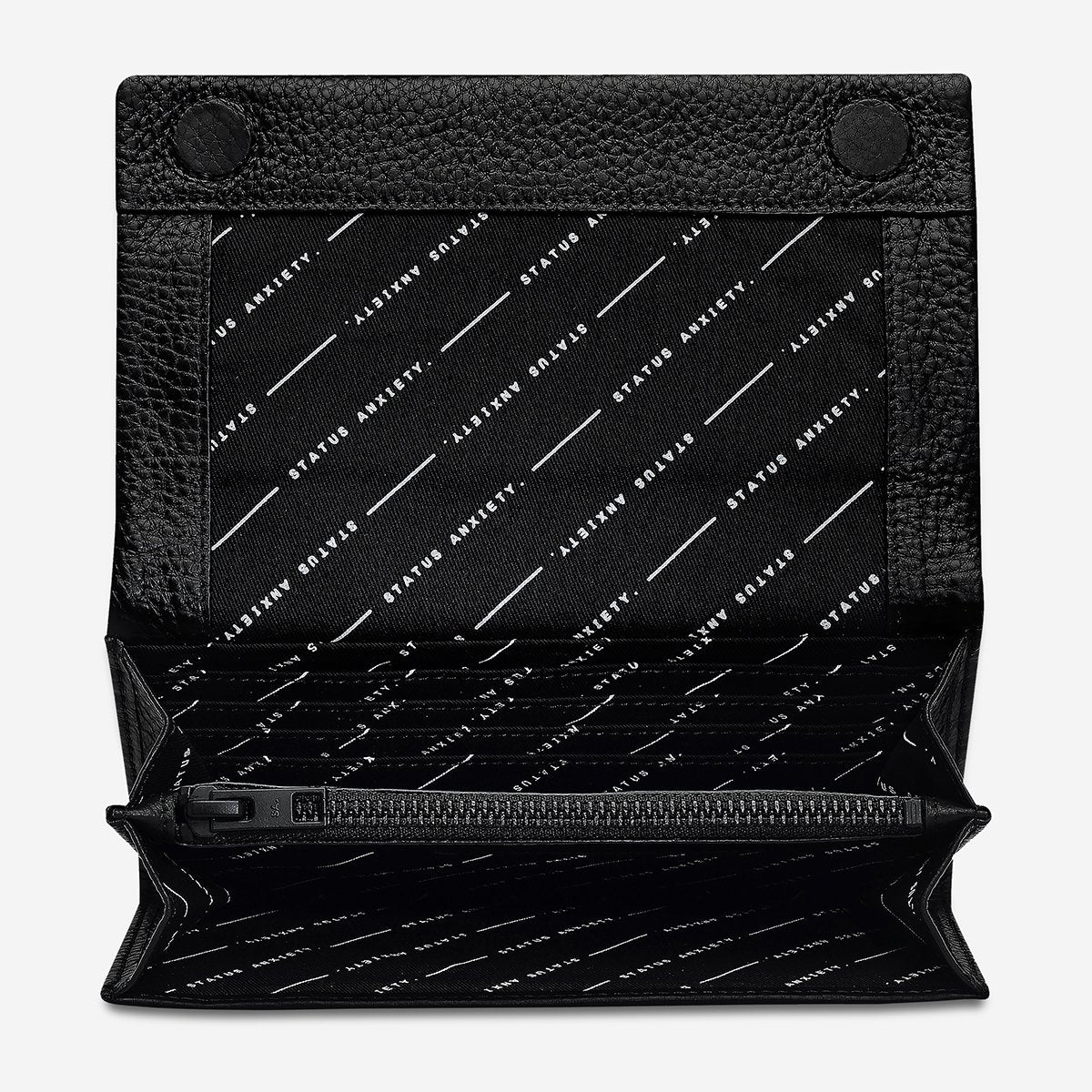 STATUS ANXIETY Nevermind Wallet black