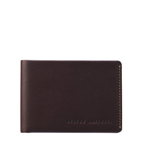 STATUS ANXIETY Otis Wallet chocolate