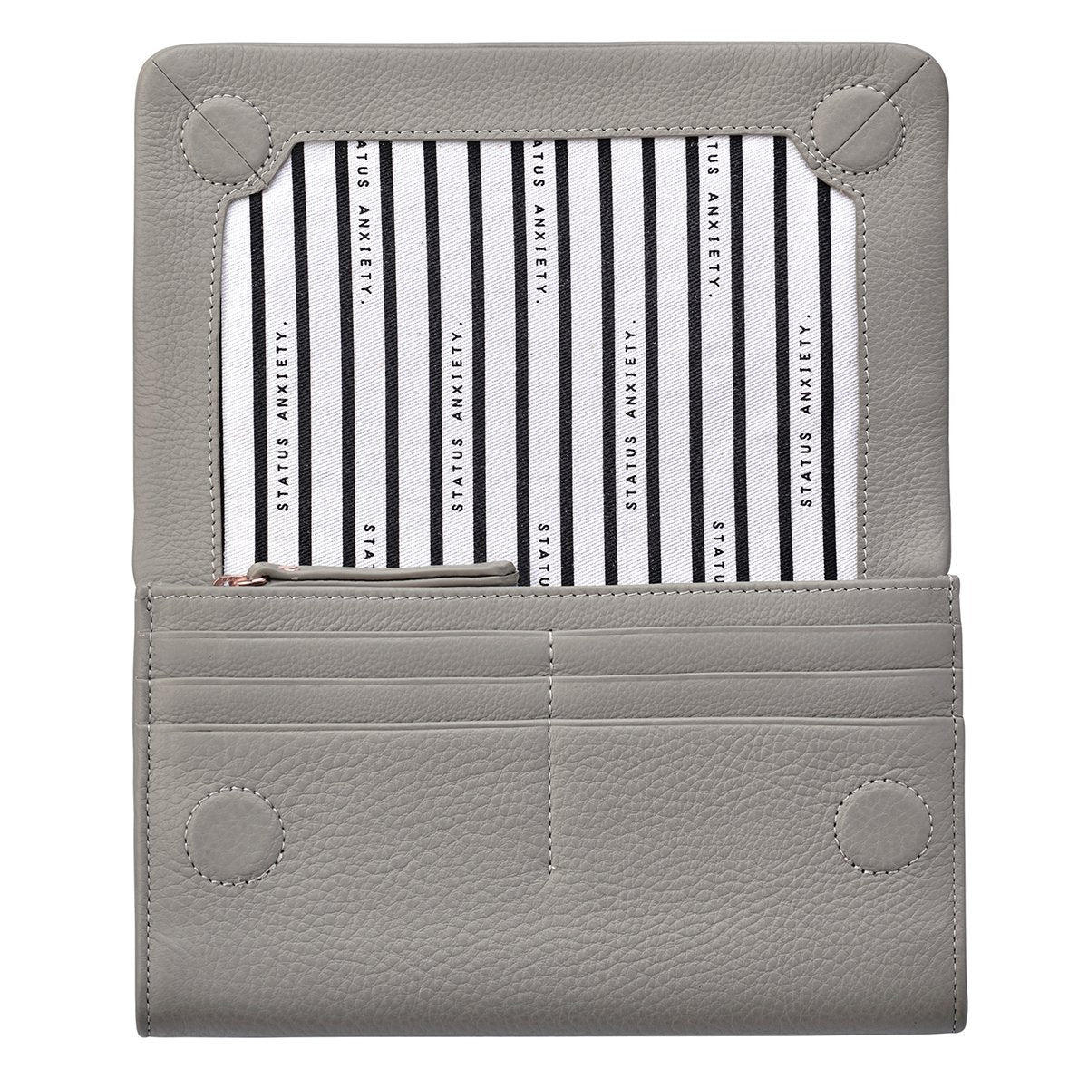 STATUS ANXIETY Remnant Wallet light grey