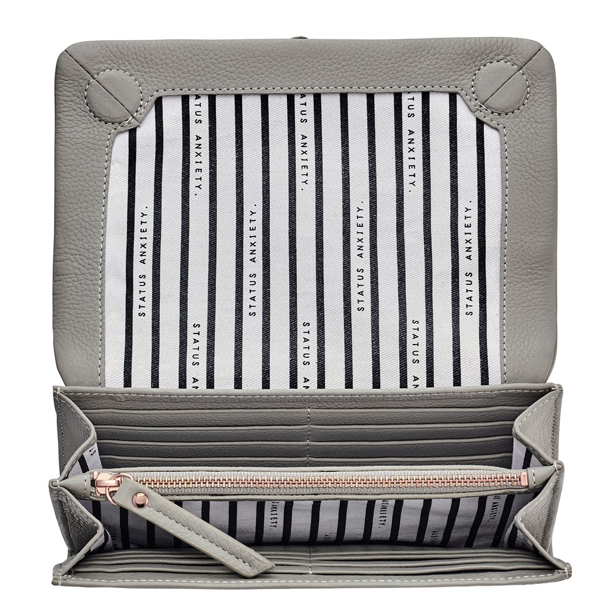 STATUS ANXIETY Remnant Wallet light grey