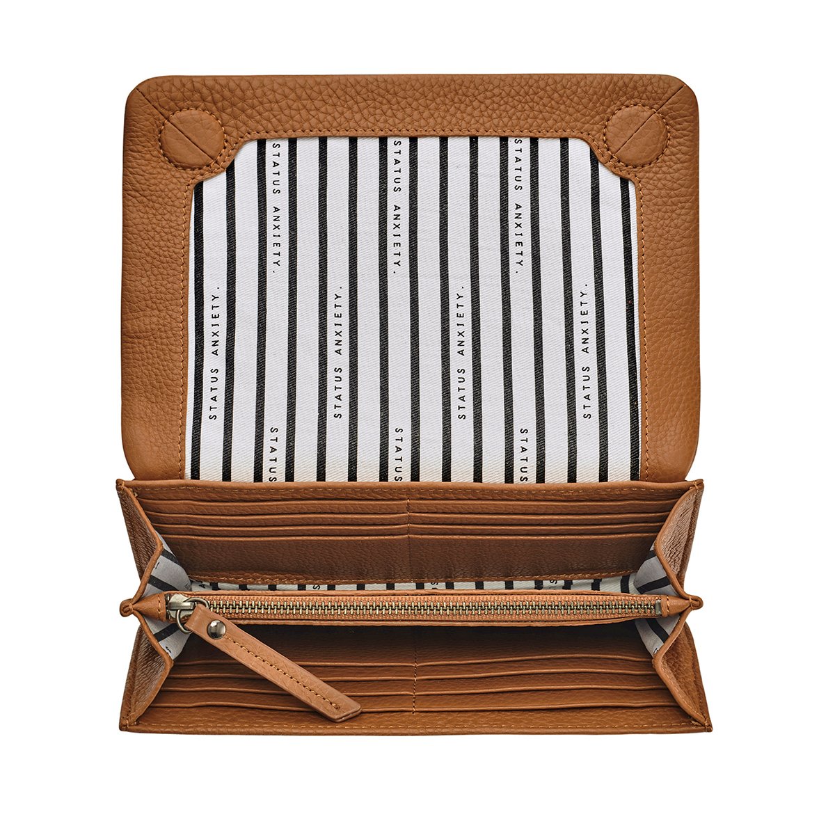 STATUS ANXIETY Remnant Wallet tan