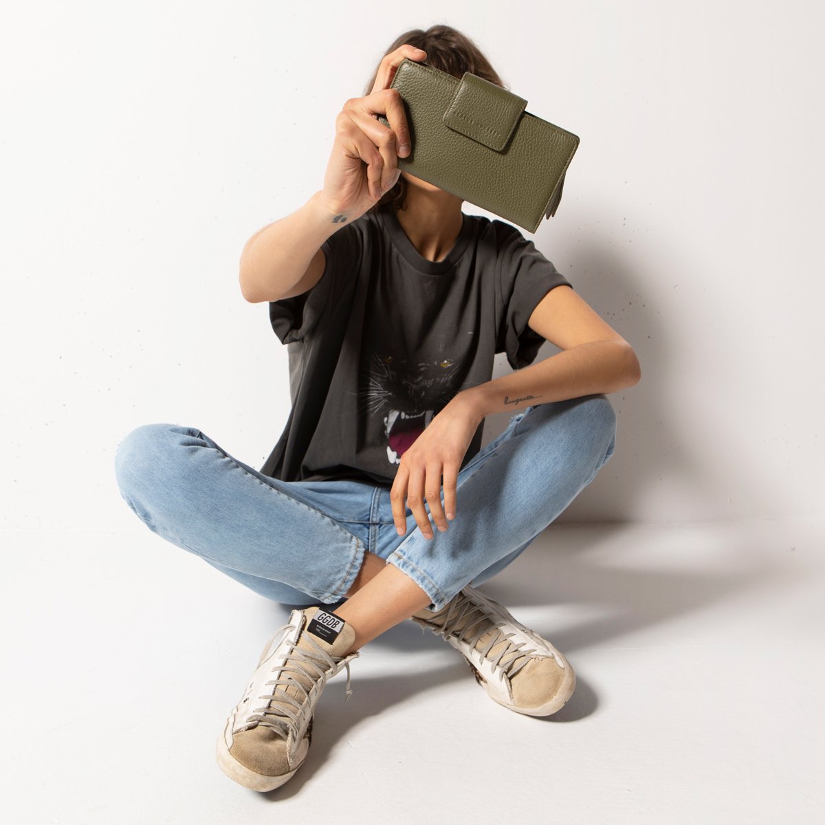 STATUS ANXIETY Ruins Wallet khaki