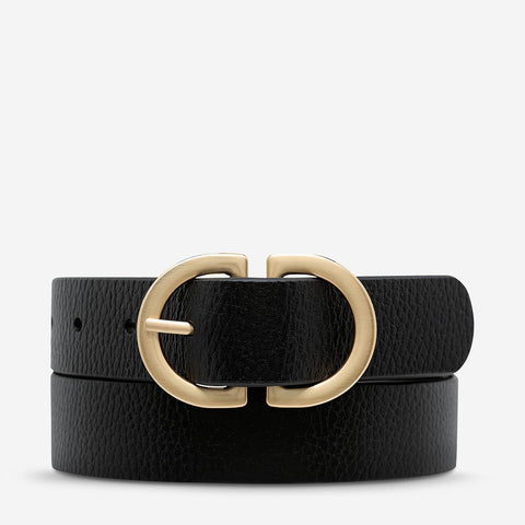 STATUS ANXIETY In Reverse Belt black/gold