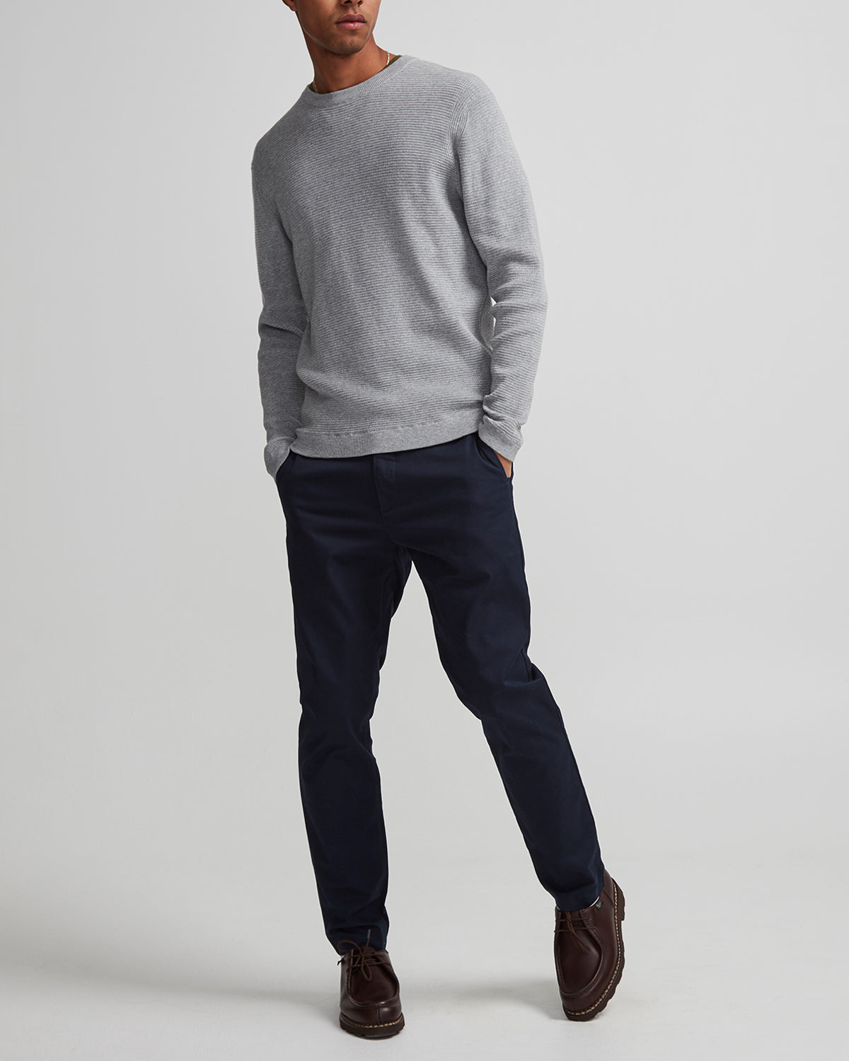 NN07 Theo Trouser Navy Blue