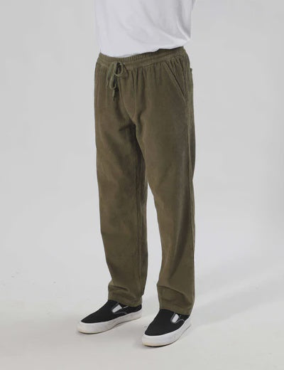 MR SIMPLE Burbank Elastic Cord Pant army