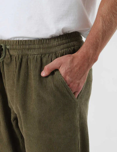 MR SIMPLE Burbank Elastic Cord Pant army