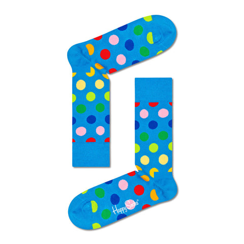 HAPPY SOCKS Big Dot Socks blue