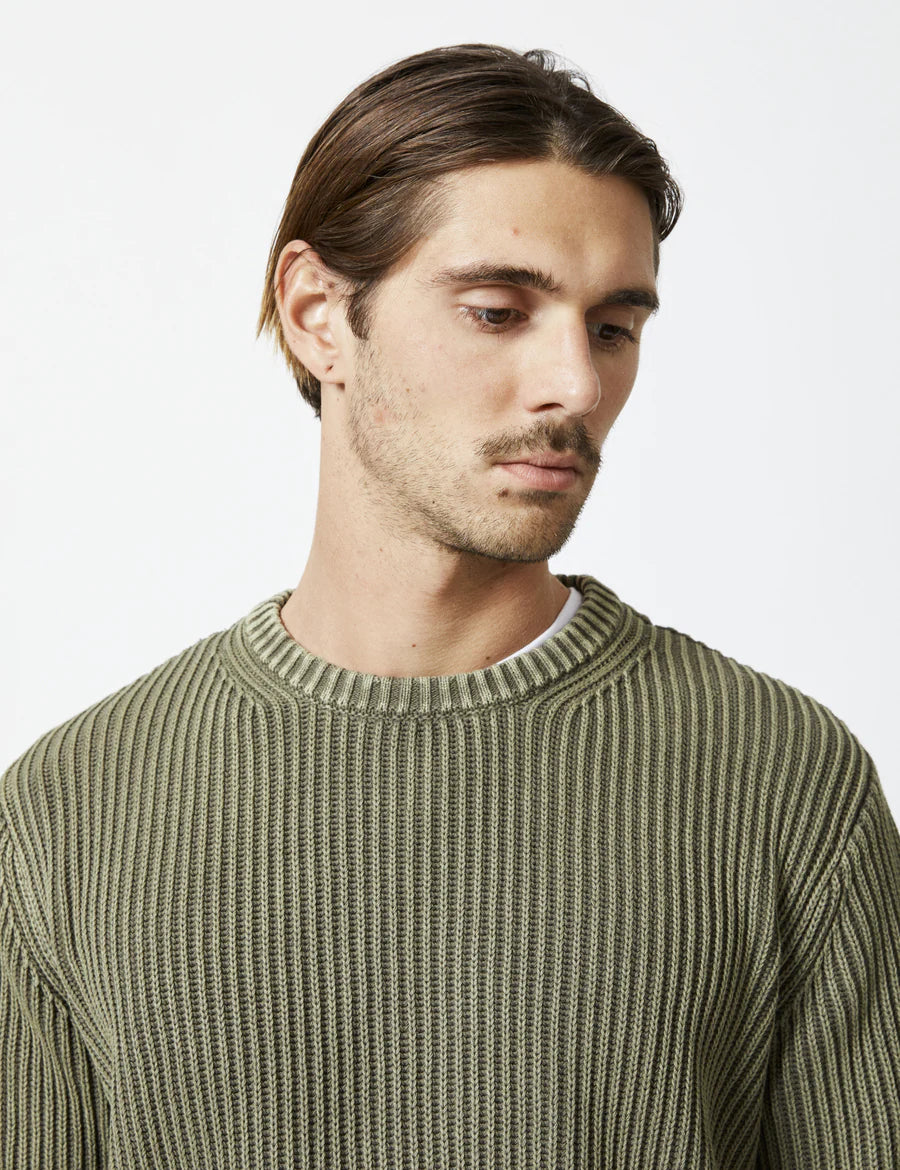 MR SIMPLE Fisher Knit fatigue
