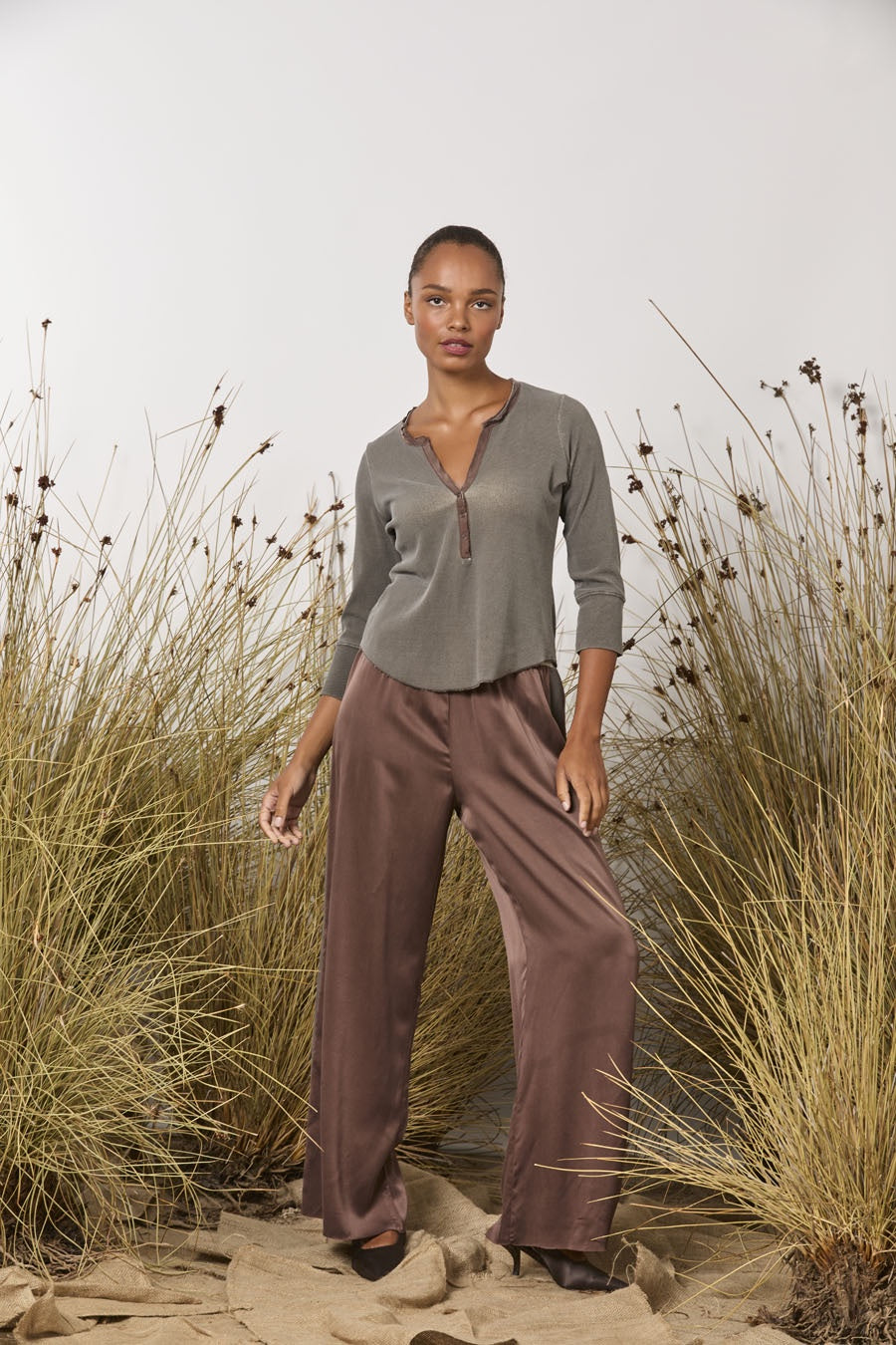M.A. DAINTY Brook Pant mocha