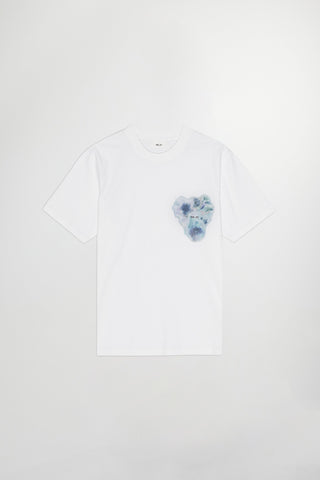 NN07 Adam Pima Cotton Tee blue print