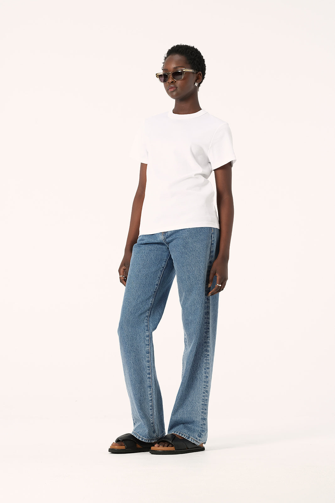 ELKA COLLECTIVE Zoe Tee white