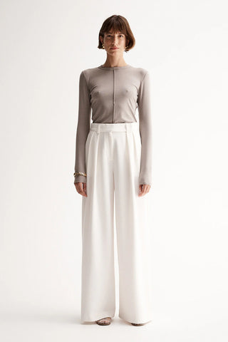 ELKA COLLECTIVE Elise Top almond marle