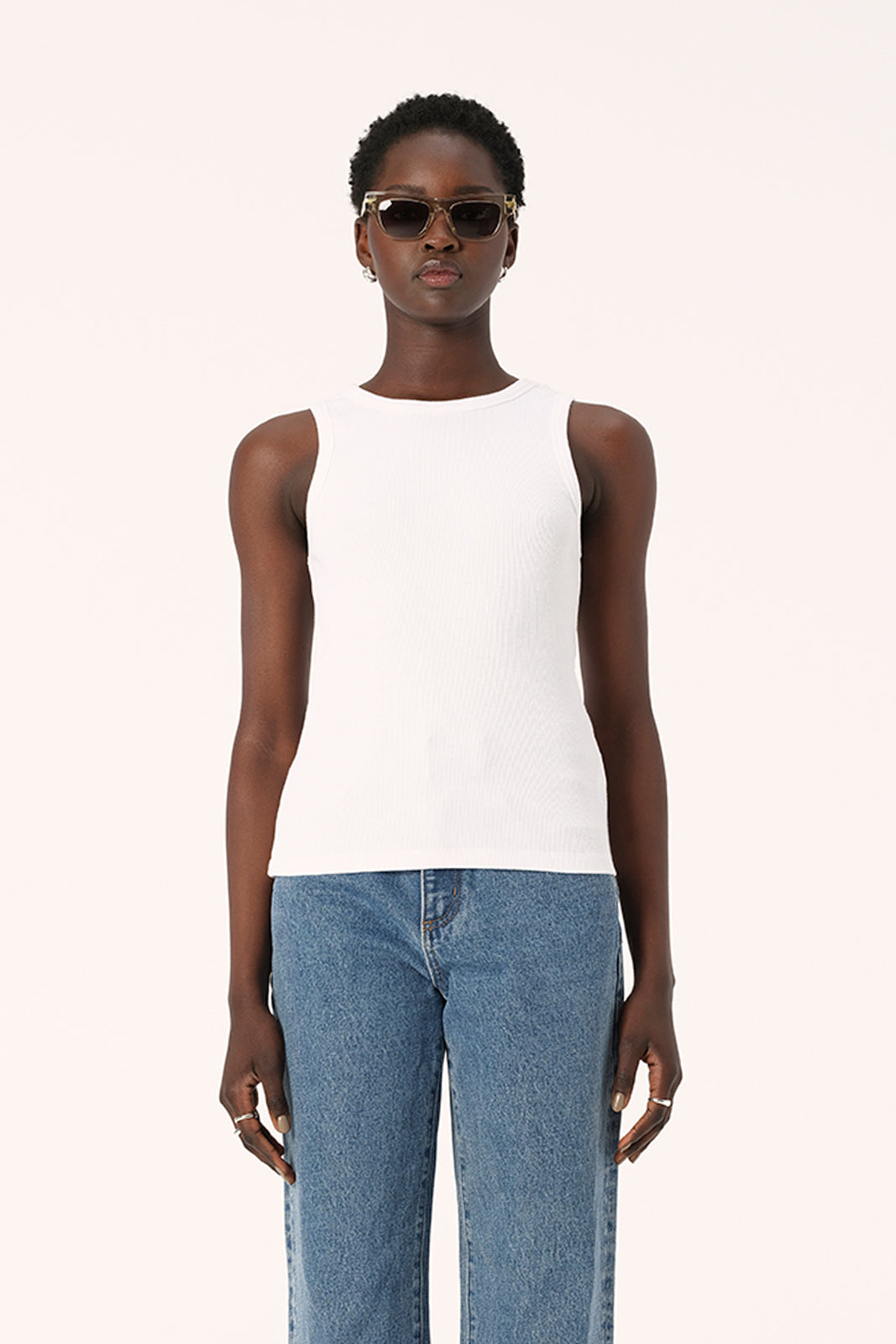 ELKA COLLECTIVE Nola Tank white