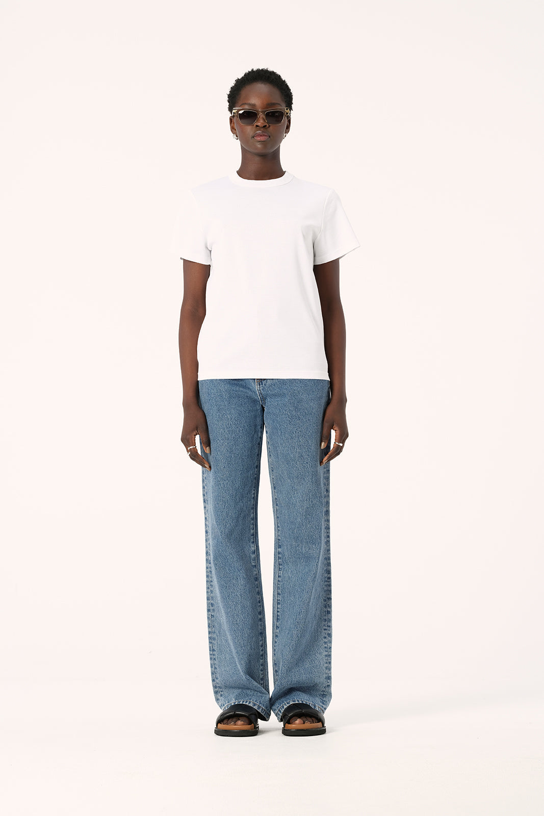 ELKA COLLECTIVE Zoe Tee white