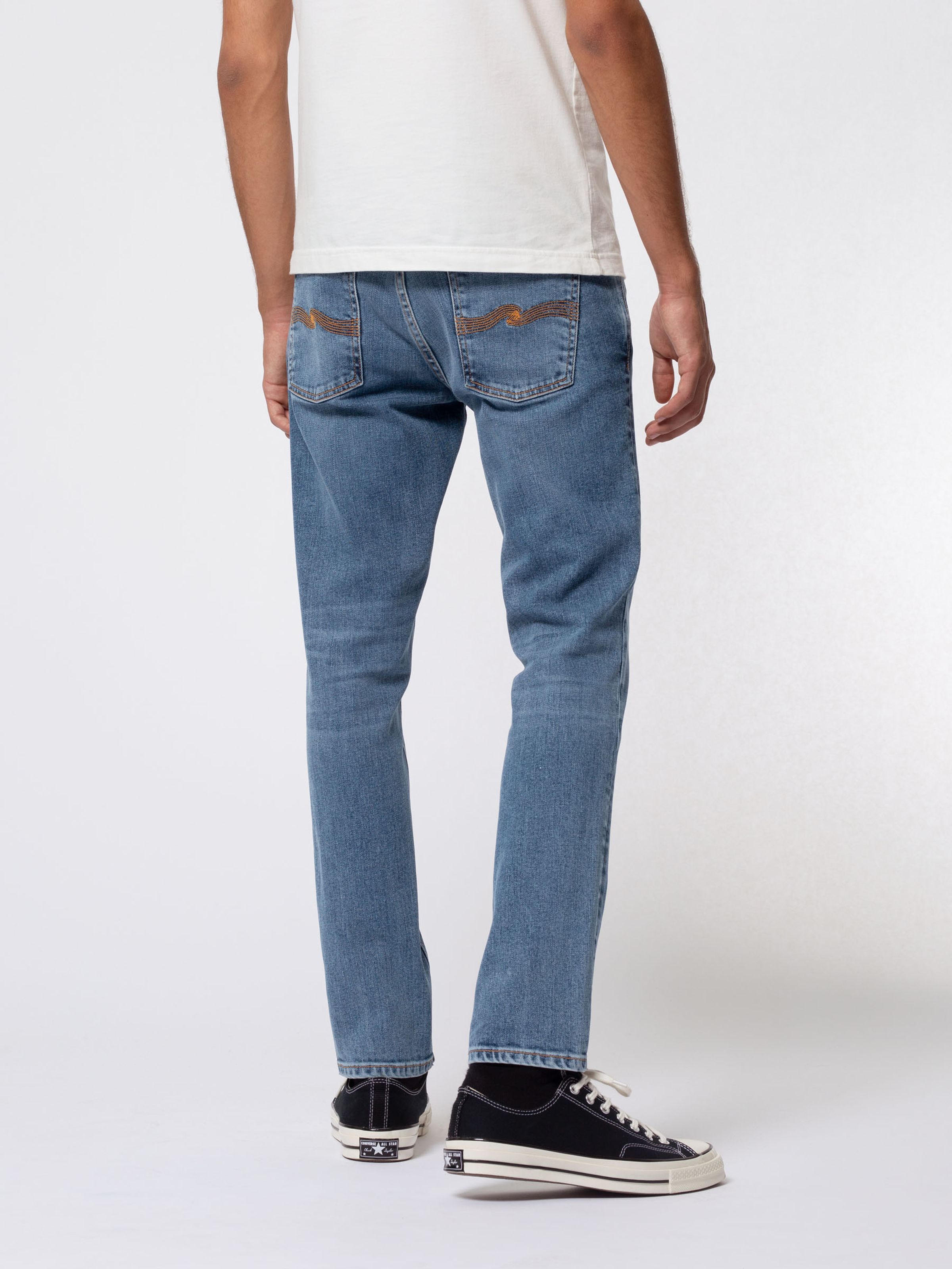 NUDIE JEANS Lean Dean lost orange