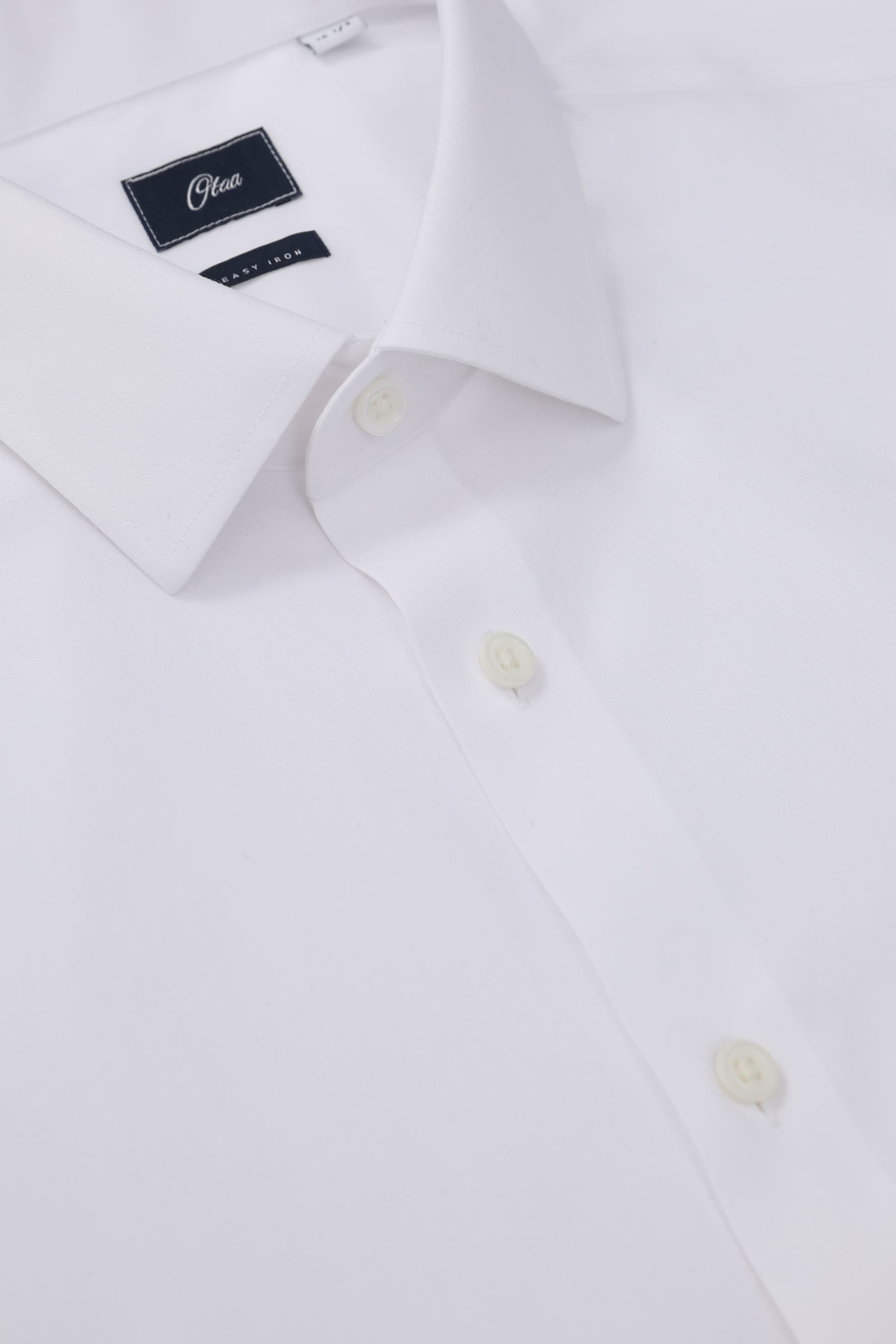 OTAA Slim Fit Cotton Shirt white