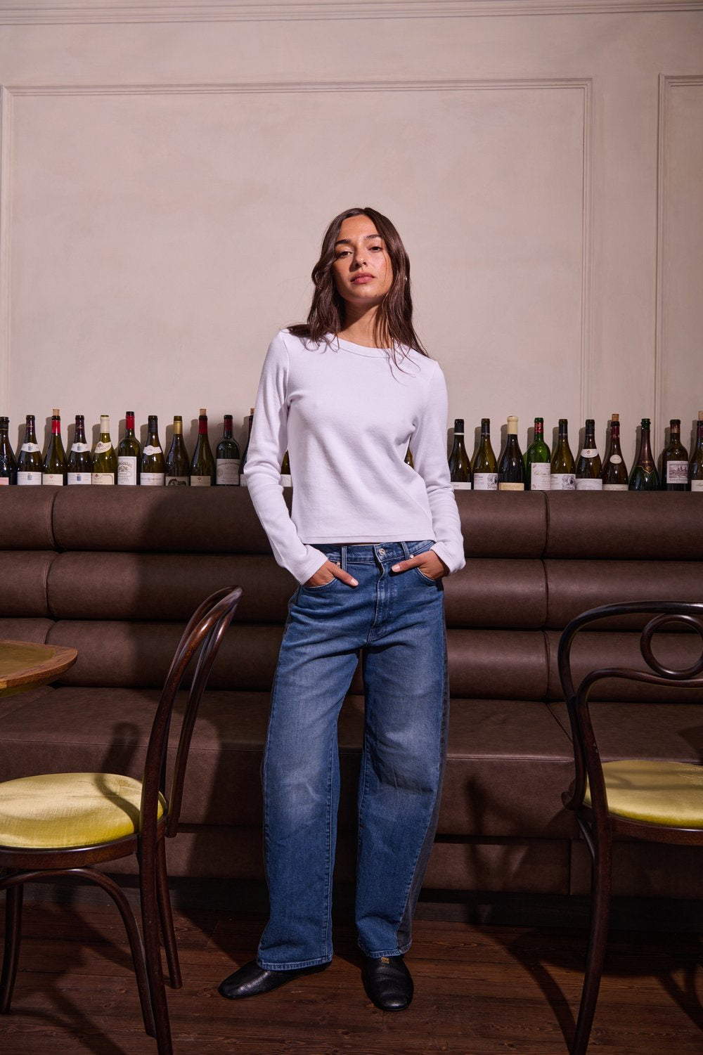 BARRY MADE Cole top white