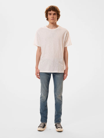 NUDIE JEANS Roffe T-Shirt off white