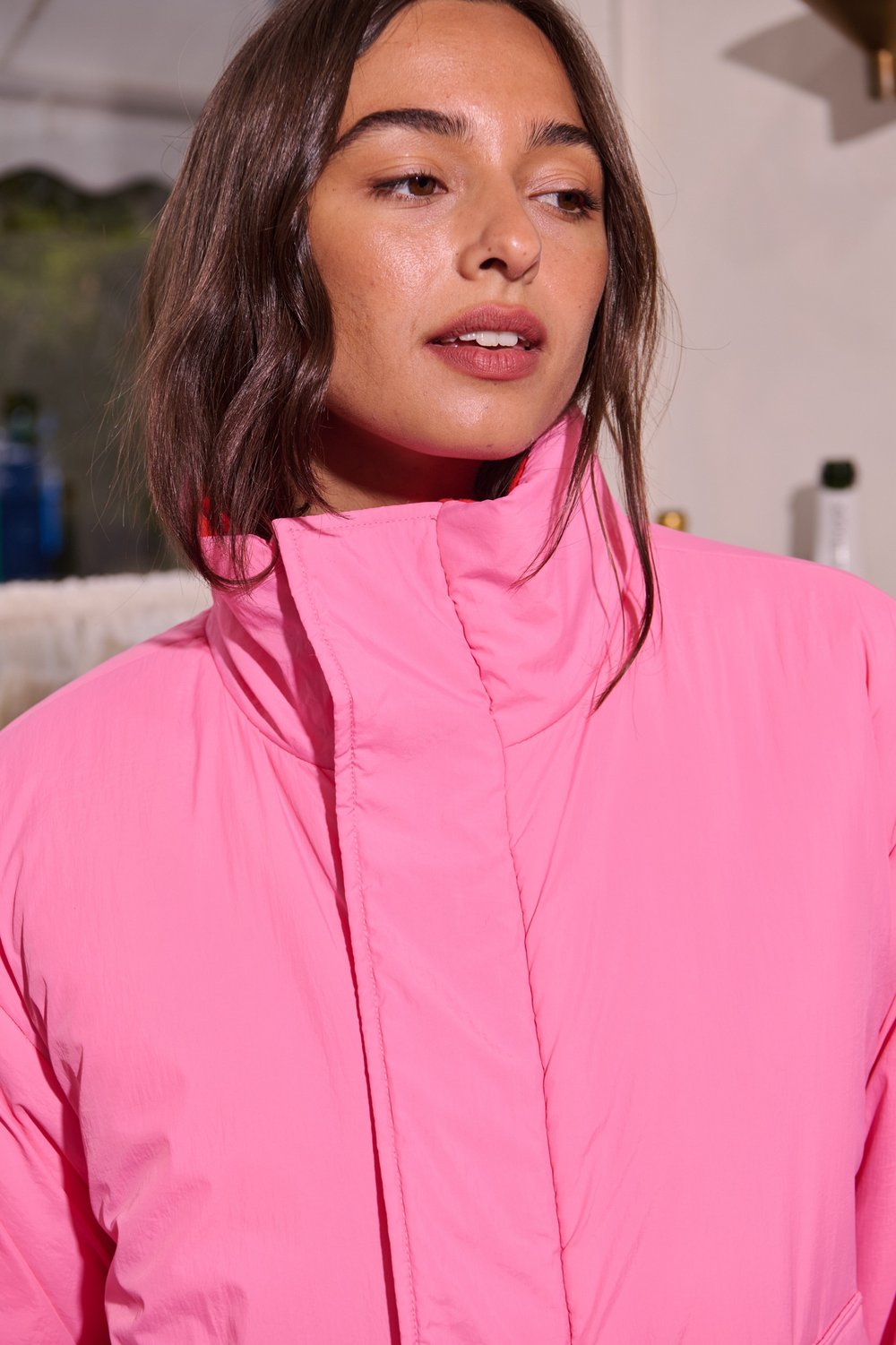 BARRY MADE Fog Jacket pink orange