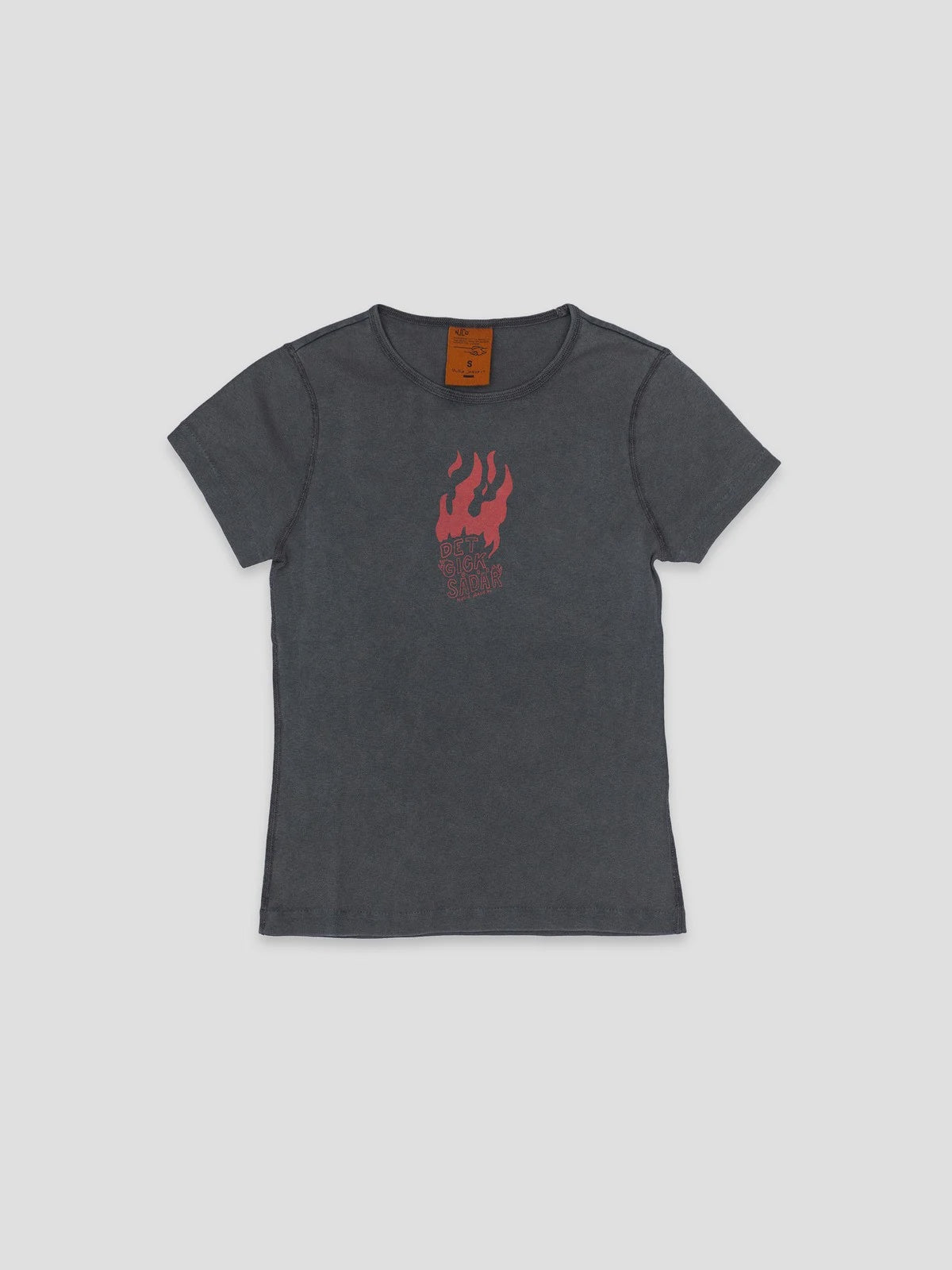 NUDIE JEANS CO Eve Fire T-Shirt antracite