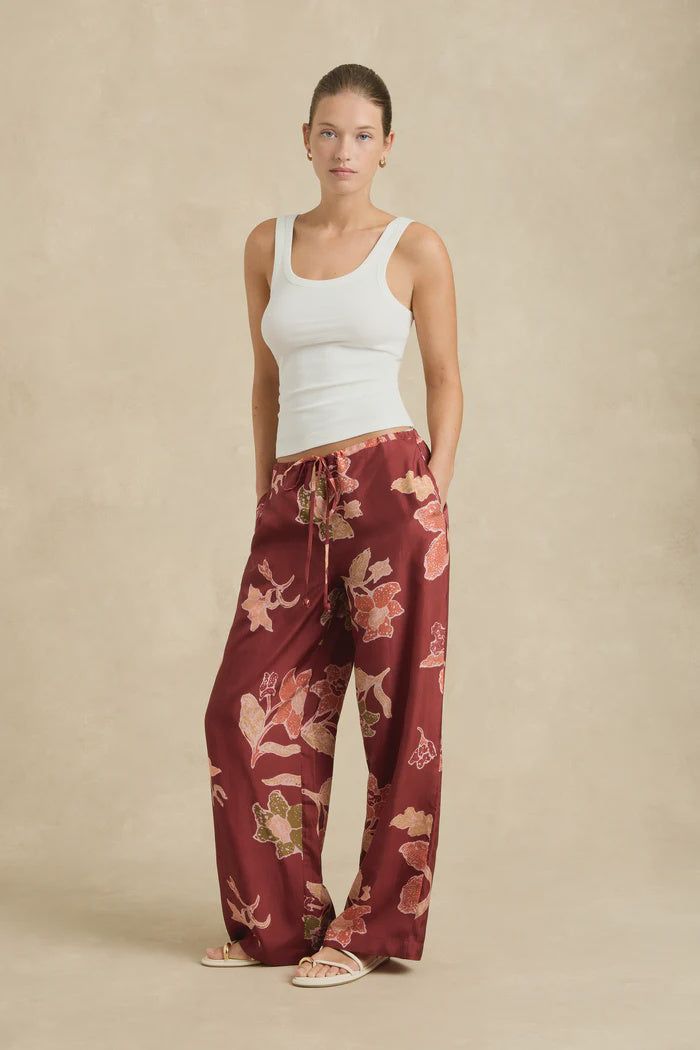 HANNAH ART WEAR Azra Pant orchid chocolate