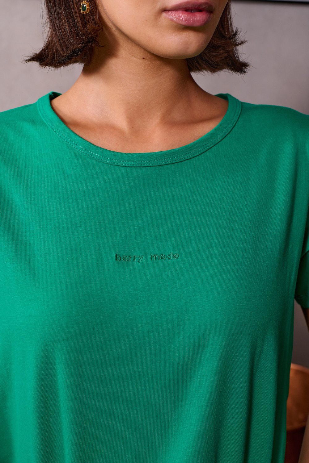 BARRY MADE Barry Tee green