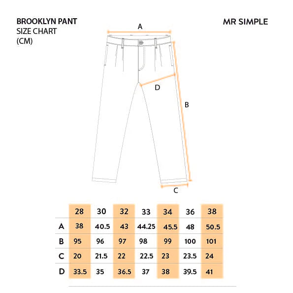 MR SIMPLE Brooklyn Linen Pant natural