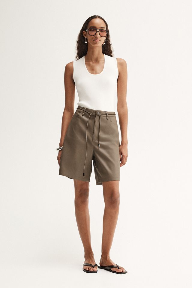 ELKA COLLECTIVE Rae Short taupe