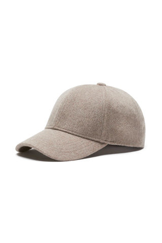 CABLE MELBOURNE Wool Cashmere Cap pebble