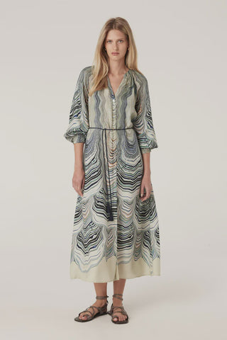 CABLE MELBOURNE Maxime Dress shell print