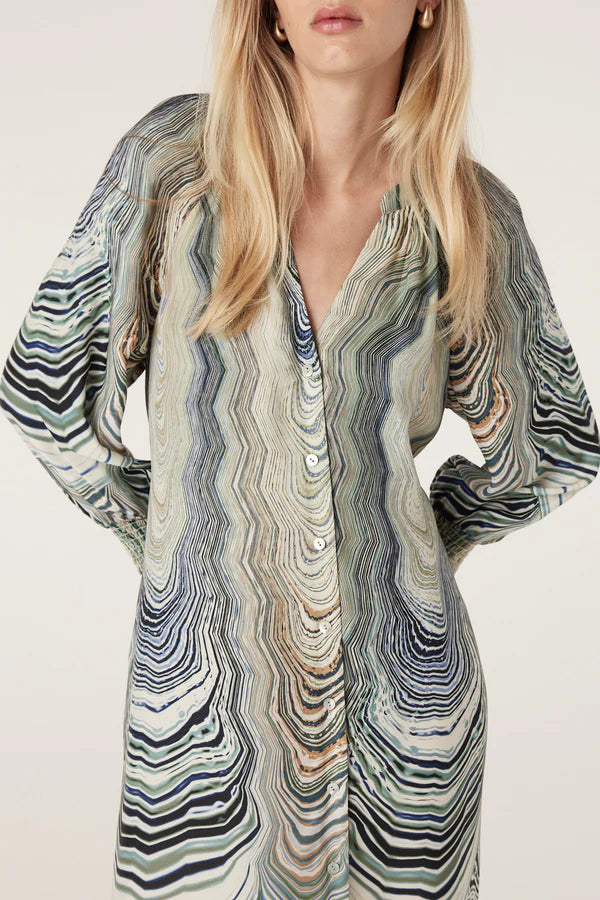 CABLE MELBOURNE Maxime Dress shell print