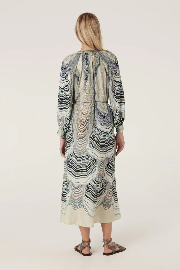 CABLE MELBOURNE Maxime Dress shell print