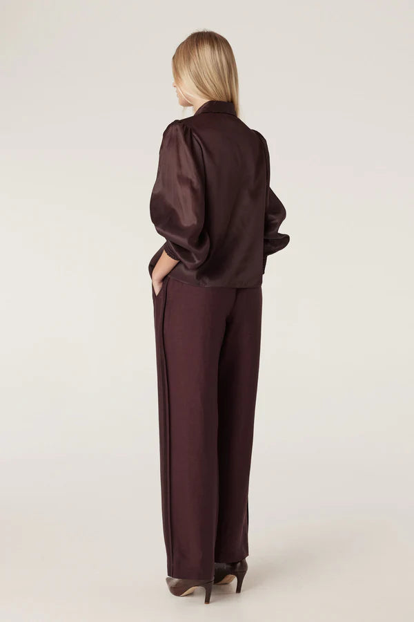 CABLE MELBOURNE Goldie Pant raisin