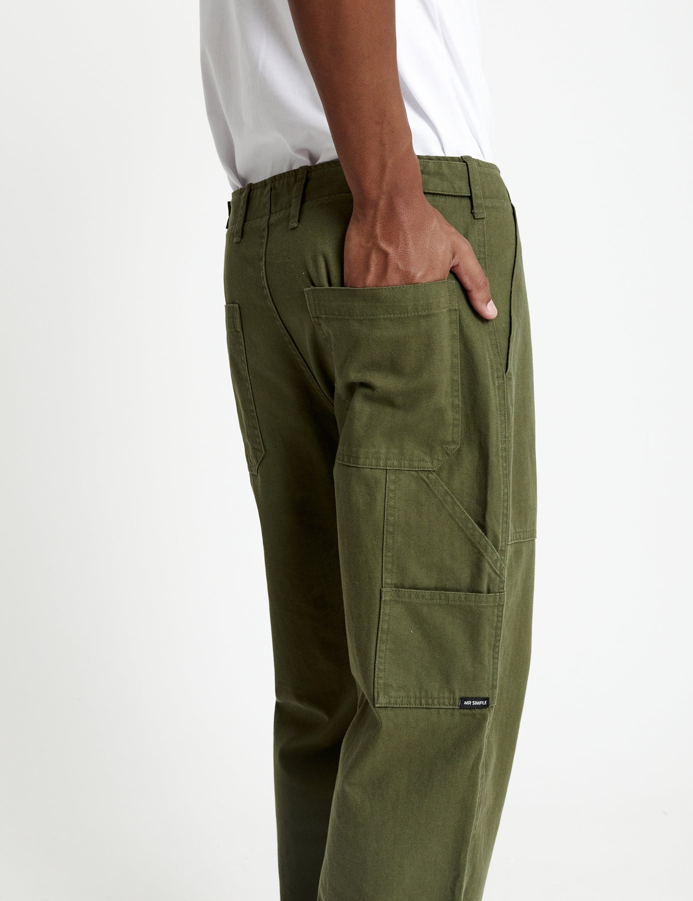 MR SIMPLE Carpenter Pant vintage army