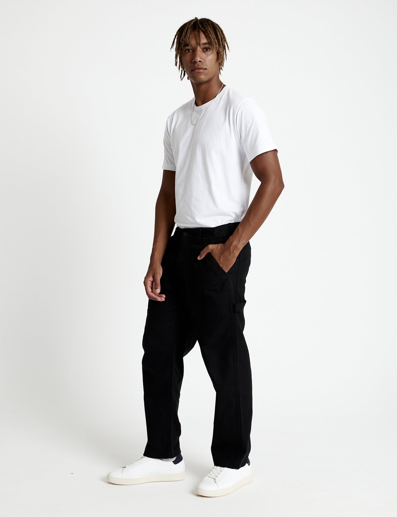 MR SIMPLE Carpenter Pant vintage black