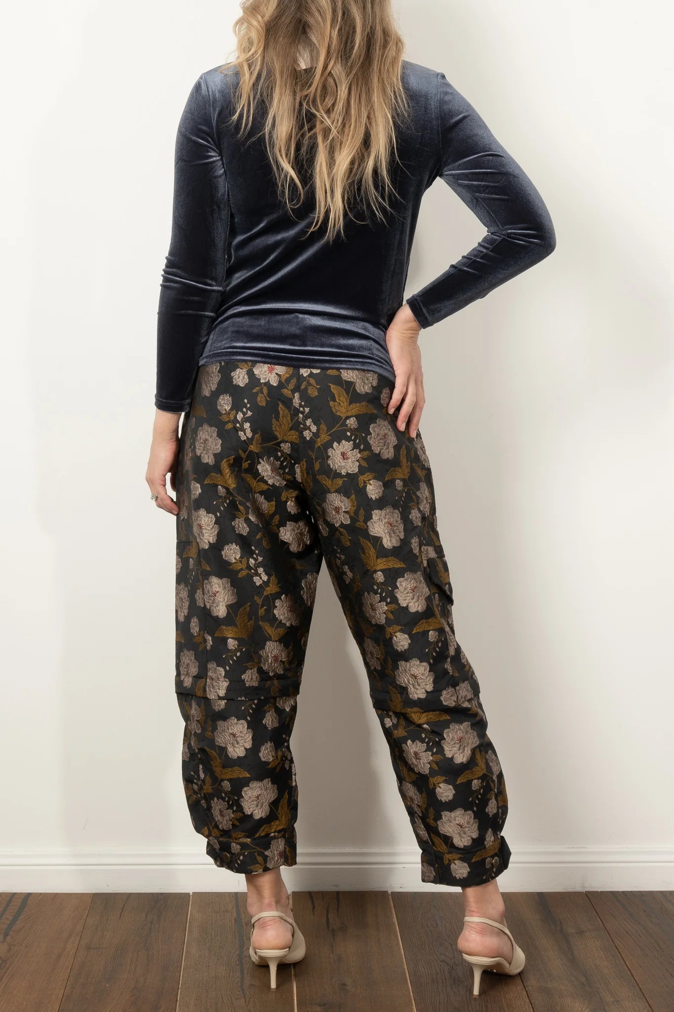 M.A. DAINTY Barre Top gunmetal