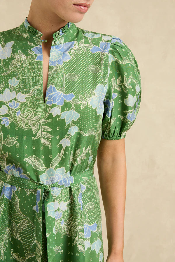 HANNAH ARTWEAR Gaia Dress bloom jungle green