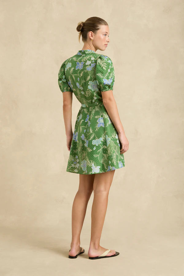 HANNAH ARTWEAR Gaia Dress bloom jungle green