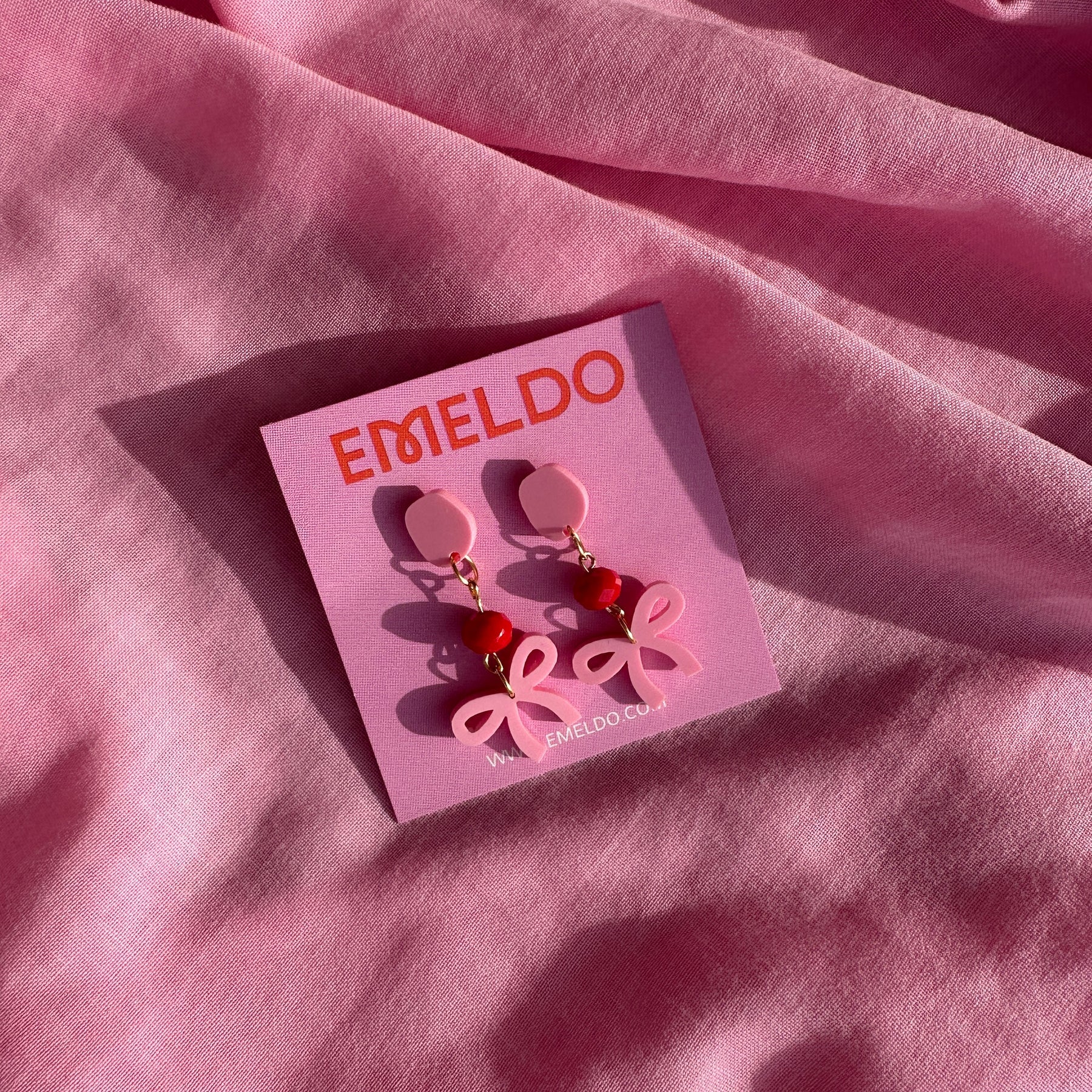 EMELDO DESIGN Beauty Bows pink and red