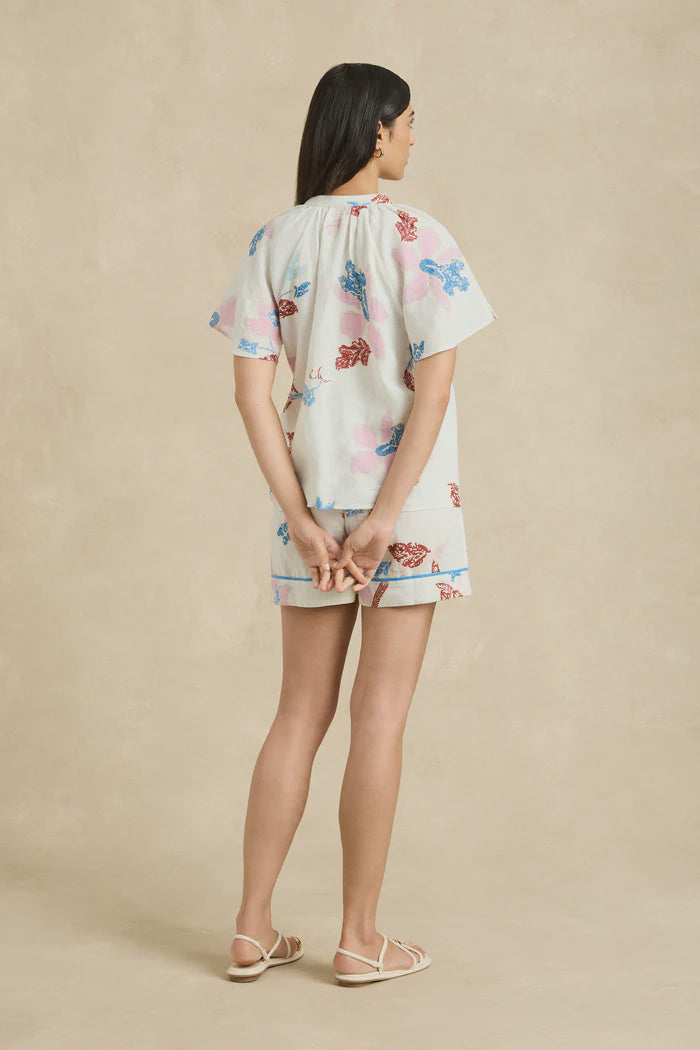 HANNAH ART WEAR Isla Blouse orchid vanilla