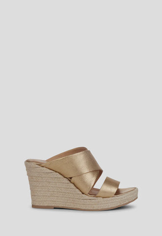 IVYLEE COPENHAGEN Bella Wedge Sandal gold