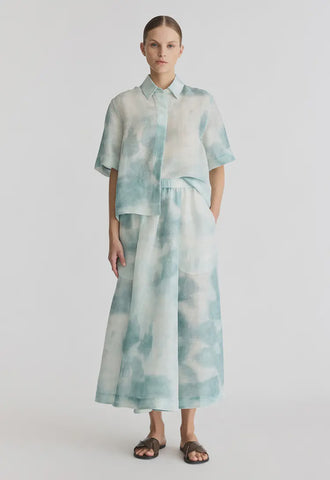 JAC + JACK Noah Skirt botanic haze surf