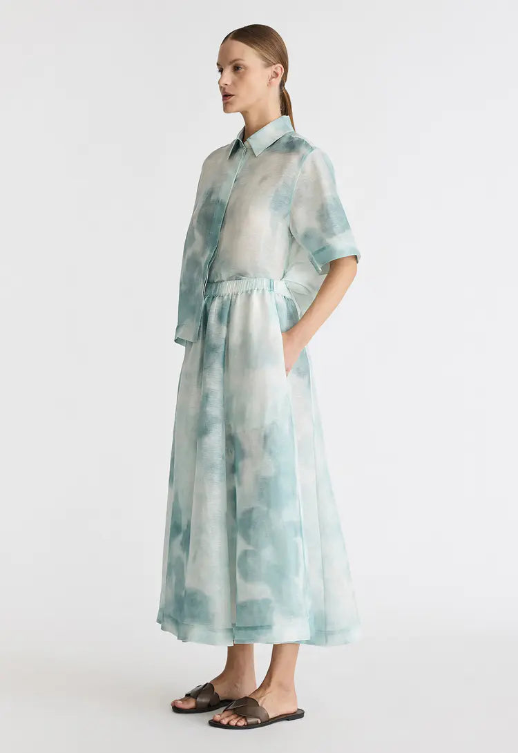 JAC + JACK Noah Skirt botanic haze surf