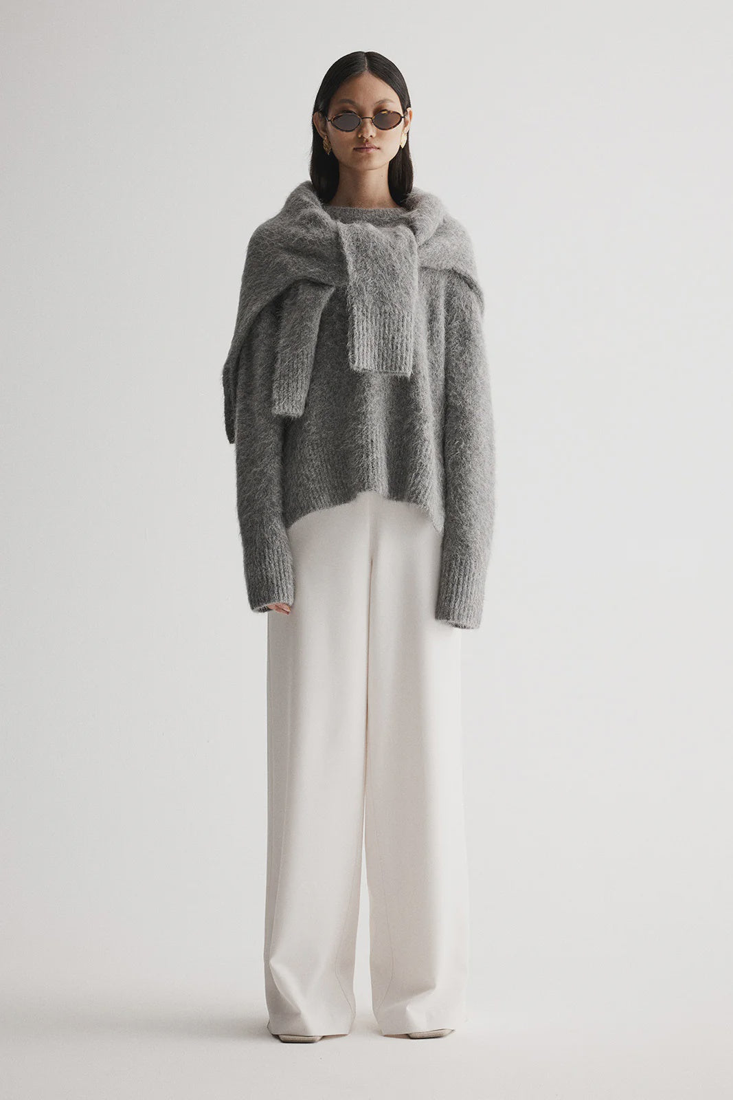 ELKA COLLECTIVE Tallulah Knit grey marle