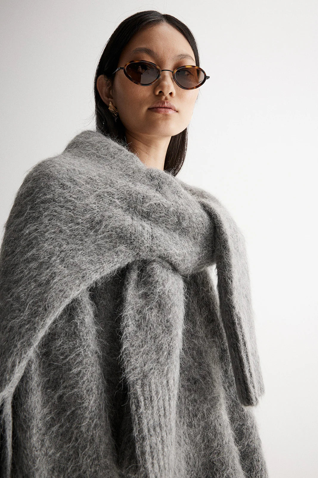 ELKA COLLECTIVE Tallulah Knit grey marle