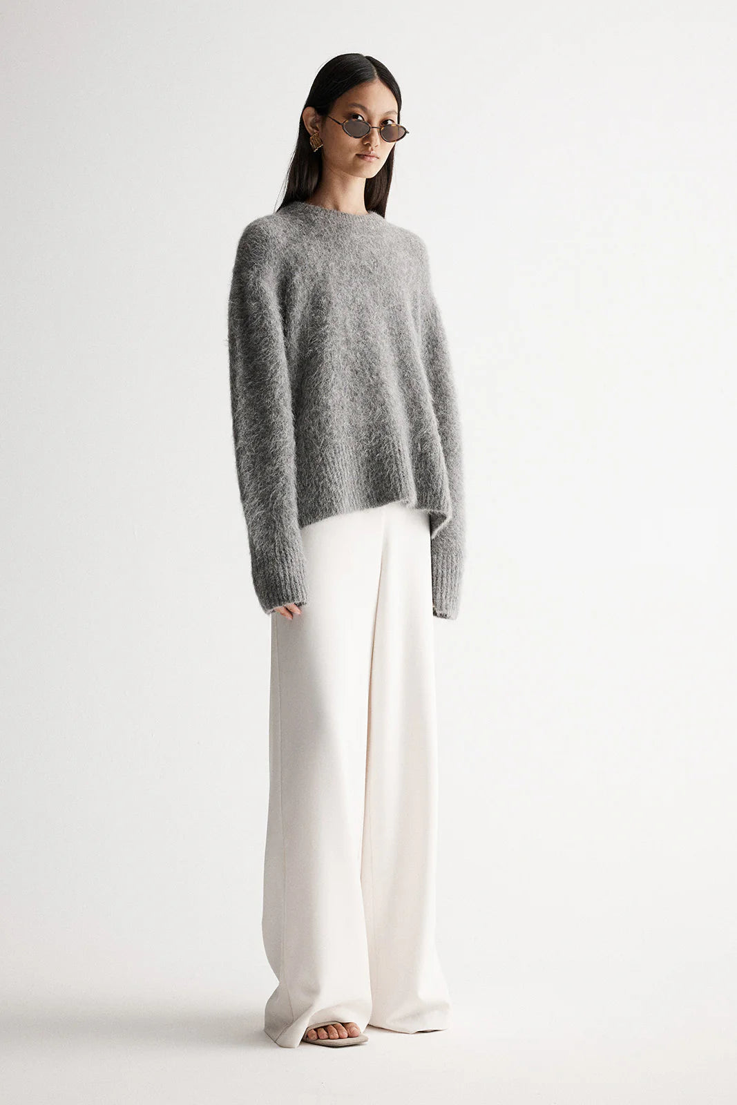 ELKA COLLECTIVE Tallulah Knit grey marle